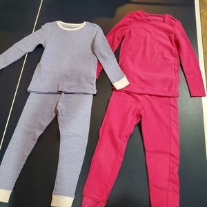 Toddler Girls Cuddl Duds Thermals Set of 2